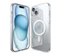 elago Coque Transparente Hybride Magnétique pour iPhone 15 Plus Étui