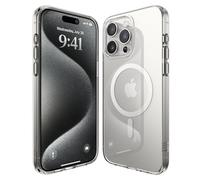 elago Coque Transparente Hybride Magnétique pour iPhone 15 Pro Max Étui