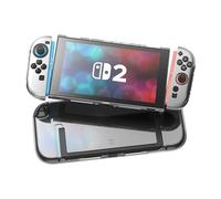 elago Coque Transparente PC Compatible avec Nintendo Switch 2, Étui Rigide en PC, Résistante aux Chocs, Protection Complète, Prise Confortable, Anti-Rayures (Transparent)