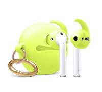 Elago Couvre-bouton avec étui pour AirPods 2 / AirPods 1 Jaune néon