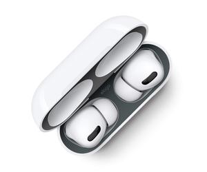 Elago Dust Guard Dust Guard Sticker compatible avec Apple AirPods Pro - Film anti-Dust protege de la poussiere de fer / metal [brevet americain e