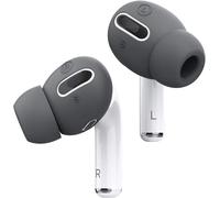 Elago Earbuds Cover Plus avec embouts intégrés [6 paires] pour AirPods Pro gris foncé