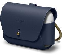 Elago Etui en cuir avec mousqueton Compatible avec les Apple AirPods Pro 2 (2022) et 1