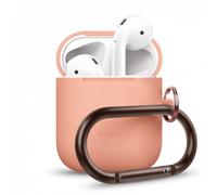 Elago Étui en silicone pour AirPods 2 et AirPods 1 Pêche