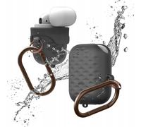 Elago Étui étanche Hang Active pour AirPods 1 et 2, gris foncé