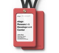 Elago ID2 porte-cartes en silicone rose italien
