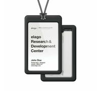Elago ID4 Porte-cartes d'identité corps - noir/rayure - gris foncé