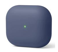 Elago Liquid Hybrid Cover Compatible avec AirPods 3 Case Cover - Protection structurelle à trois couches, protection intégrale, visibilité LED, Jean Indigo