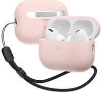 Elago Liquid Hybrid Housse compatible avec Apple AirPods Pro 2ème génération (2022) Etui avec longe, rose
