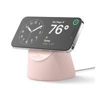 elago MS1 Station de Charge Compatible avec Le Chargeur MagSafe - Support de Téléphone en Silicone Premium Compatible avec Series de iPhone 16/15/14/13/12 [Câble Non Inclus] (Rose)