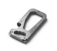 elago Porte-Clés Multifonctionnel Mousqueton EDC en Titane Carabiner Keychain avec Tournevis, Tête plate, Clé hexagonale, Règle, Ouvre-bouteille, Multifonctionnel, Durabilité, Léger, Solide
