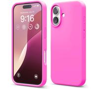 Elago Premium Silicone Case pour iPhone 16 Ice Red