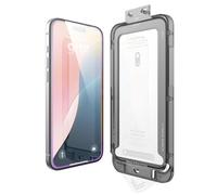 elago Protecteur d'écran en Verre Trempé+ Compatible avec iPhone 16 Plus - Dureté Surface 9H, Anti-Empreintes Digitales, Incassable, Protection Contre Rayures, Clarté Cristalline, sans Bulles