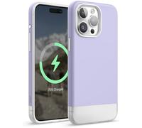 Elago Puzdro MagSafe Glide pre iPhone 15 Pro Max Purple & Clear