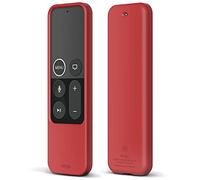 elago R2 Slim Remote Étui de Protection en Silicone [Design Ultra-Fin et Léger] Compatible avec Apple TV 4K 4ème et 5ème Génération Télécommande (Rouge)