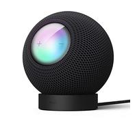 elago Support compatible avec HomePod Mini - EQ approprié, plus facile à contrôler avec une meilleure visibilité des indicateurs, support stable, support en silicone antidérapant (noir)