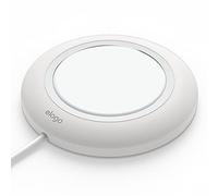 elago Support de Charge MS Compatible avec Le Chargeur MagSafe, Compatible avec iPhone 17/16/15/14/13/12 Serie, AirPods 4 & 3, Pro 3 & 2 & 1 et Autres Téléphones de Chargement sans Fil (Blanc)