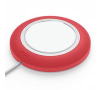 elago Support de Charge MS Compatible avec Le Chargeur MagSafe, Compatible avec iPhone 17/16/15/14/13/12 Serie, AirPods 4 & 3, Pro 3 & 2 & 1 et Autres Téléphones de Chargement sans Fil (Rouge)