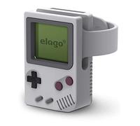 elago Support de Chargeur W5 Compatible avec Apple Watch 10/9/8/7/6/5/4/3/2/1/SE [46/45/44/42/41/40/38mm], Station Chargement [en Attente de Brevet] (Gris)