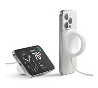 elago Support Grip Compatible avec Le Chargeur MagSafe - Support en Silicone Compatible avec iPhone Séries 16, 15, 14, 13, 12 [Câble de Chargement Non Inclus] (Blanc)