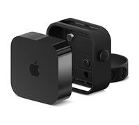 elago Support Multi pour Apple TV 4K 3e Génération (2022) | 3 Options de Montage: Aimant, Vis, Courroie, Installation Facile, Empêche la Surchauffe