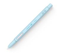 elago x MONAMI Coque Pencil pour Apple Pencil Pro & 2e Génération Étui | Silicone, Compatible avec la Charge Magnétique [Doit lire les instructions d'installation] (Bleu Ciel)