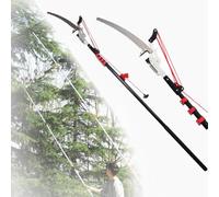 Élagueur d'arbre télescopique professionnel, élagueur d'arbre, scie, élagueur d'arbre extensible robuste, pour couper les branches et les feuilles 5.4M