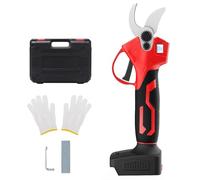 Elagueur sans Fil, Sécateur Électrique sans balais à Affichage Digital, Compatible avec Makita 18V Batterie, Diamètre de Coupe 30mm, avec Pierre à affûter, Gants de Protection (Outil Uniquement)