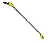 Élagueur sur perche 18V - RYOBI - Guide 20 cm - 5,5 m/s - Extension 95 cm - 1 batterie lithium+ 18V 2,0 Ah et 1 chargeur 1,5 A
