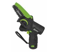 Élagueuse à batterie 12v avec chargeur diam. branche 70mm guide 112mm