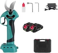 Elagueuse électrique, puissance 1500W, 4 vitesses, 2 batteries, prise UE