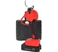 Elagueuse électrique sans fil, capacité de coupe de 40 mm, moteur sans balai, batterie lithium-ion de 2000 mAh, 2 batteries 1 prise UE