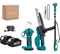 Élagueuse, moteur sans balais, batterie rechargeable, 2x50Ah 40 kit complet, EU