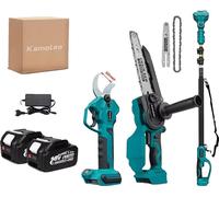 Elagueuse, moteur sans balais, batterie rechargeable, 2x50Ah 50 kit complet, EU
