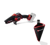 Élagueuse sans fil GE-PS Einhell 18/15 Li Holster Kit Power X-Change (18 V, moteur sans charbon, longueur de coupe 12,5 cm, changement sans outil du guide-chaîne et de la chaîne, sans batterie)