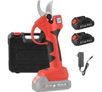 Elagueuse, sans fil, moteur sans balai, 600W 30mm 2 batteries rechargeables