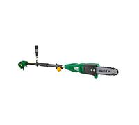 ELAGUEUSE SUR PERCHE 750W GUIDE 18CM ELECTRIQUE MANCHE TELESCOPIQUE 2.4M TRONCONNEUSE TAILLE HAIE