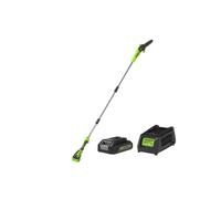 Elagueuse sur perche GREENWORKS 40V - 20 cm - 1 batterie 2.0 Ah - 1 chargeur - G40PSFK2