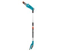 Gardena Élagueuse sur perche TCS Li-720/20: tronçonneuse électrique de 720 W et 20 cm de longueur de lame, tête inclinable, butée de coupe, portée jusqu'à 4,40 m, avec bandoulière (8868-20)