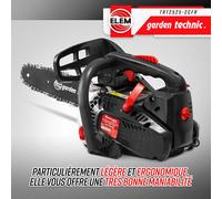 Elagueuse thermique 25cc - guide 25cm - Elem Garden