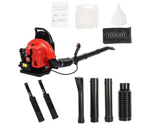 Elagueuse Thermique, 63CC 665CFM Souffleurs De Feuilles, Reservoir Essence, souffleur à gaz, souffleur électrique pour l'entretien de la pelouse, réservoir de Carburant de 1,7 L, souffleuse à Neige