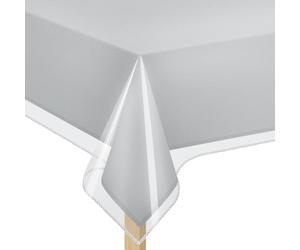 Elaine Karen Home Decor Collection Deluxe Nappe de Protection Solide Transparente carrée 137,2 x 137,2 cm