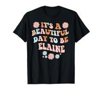 ELAINE Nom personnalisé Beautiful Day ELAINE Birthday T-Shirt