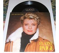 ELAINE PAIGE. THE SECOND TIME (THEME FROM BILITIS). 1985 UK 7" SINGLE IN GLOSSY CARD P/S. YZ 163.