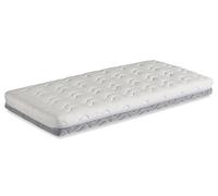 Elalmacendelcolchon Luna Matelas à mémoire de forme pour berceau avec fermeture Éclair, face été anti-asphyxie et face hiver 140 x 70 x 12 cm