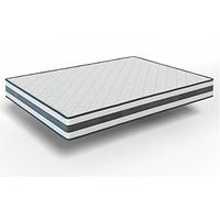elalmacendelcolchon Matelas à mémoire de Forme réversible, modèle Memory Fresh, Mousse viscoélastique, Différents Faces Hiver/été, 160 x 190 x 22 cm - Toutes Dimensions