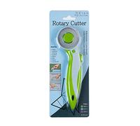 Elan Cutter Rotatif Couture Vert, cutter couture, Coupeuse Papier, Cutter Rotatif Tissu, Cutter Circulaire, Matériel Patchwork, Matériel Couture, Couteau Rotatif, Cutter Rotatif 45 mm pour Decoupe