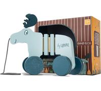 Élan À Tirer - Jouet A Tirer Et À Pousser Pour Apprendre À Marcher - Favorise La Motricité Et La Coordination - Pour Les Enfants À Partir De 12 Mois - Jouet En Bois Bebe