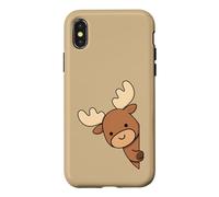 Élan de l'Alaska, élan, cerf Mignon et drôle de la Faune de l'Alaska Coque pour iPhone X/XS