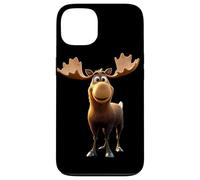 Elan Moose Elan Mâle Femelle Bois Cerf Elans Sauvages Coque pour iPhone 13